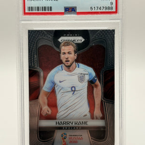 2018 Panini Prizm World Cup Harry Kane #62 PSA 9 MINT FRENLY BRICKS - Open 7 Days