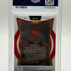 2024-25 Select Fifa #22 Diogo Jota Jade Dragon Scale PSA 9 FRENLY BRICKS - Open 7 Days