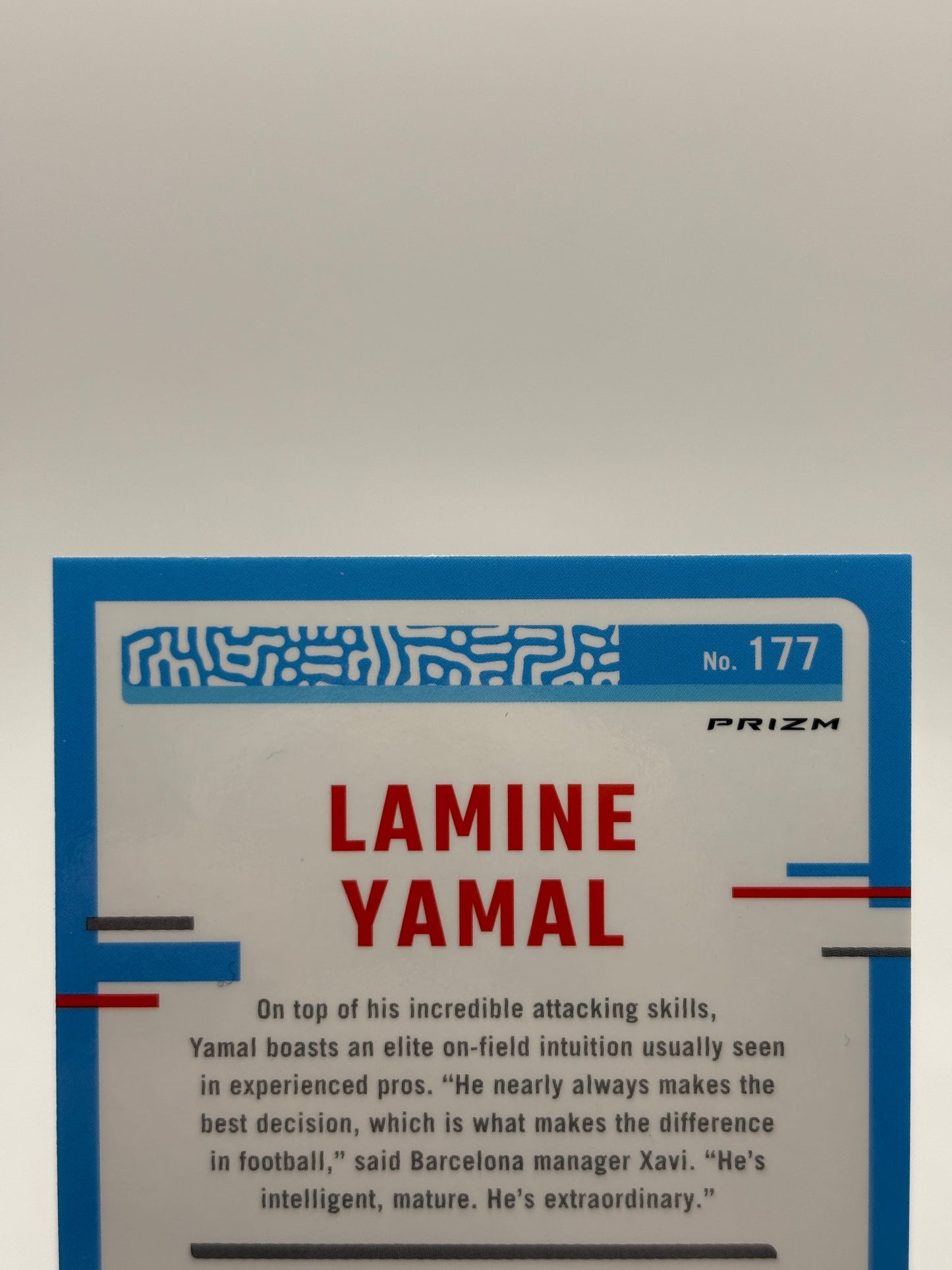 2023-24 Panini Donruss FIFA Optic Rated Rookie Lamine Yamal #177 Holo Prizm FRENLY BRICKS - Open 7 Days