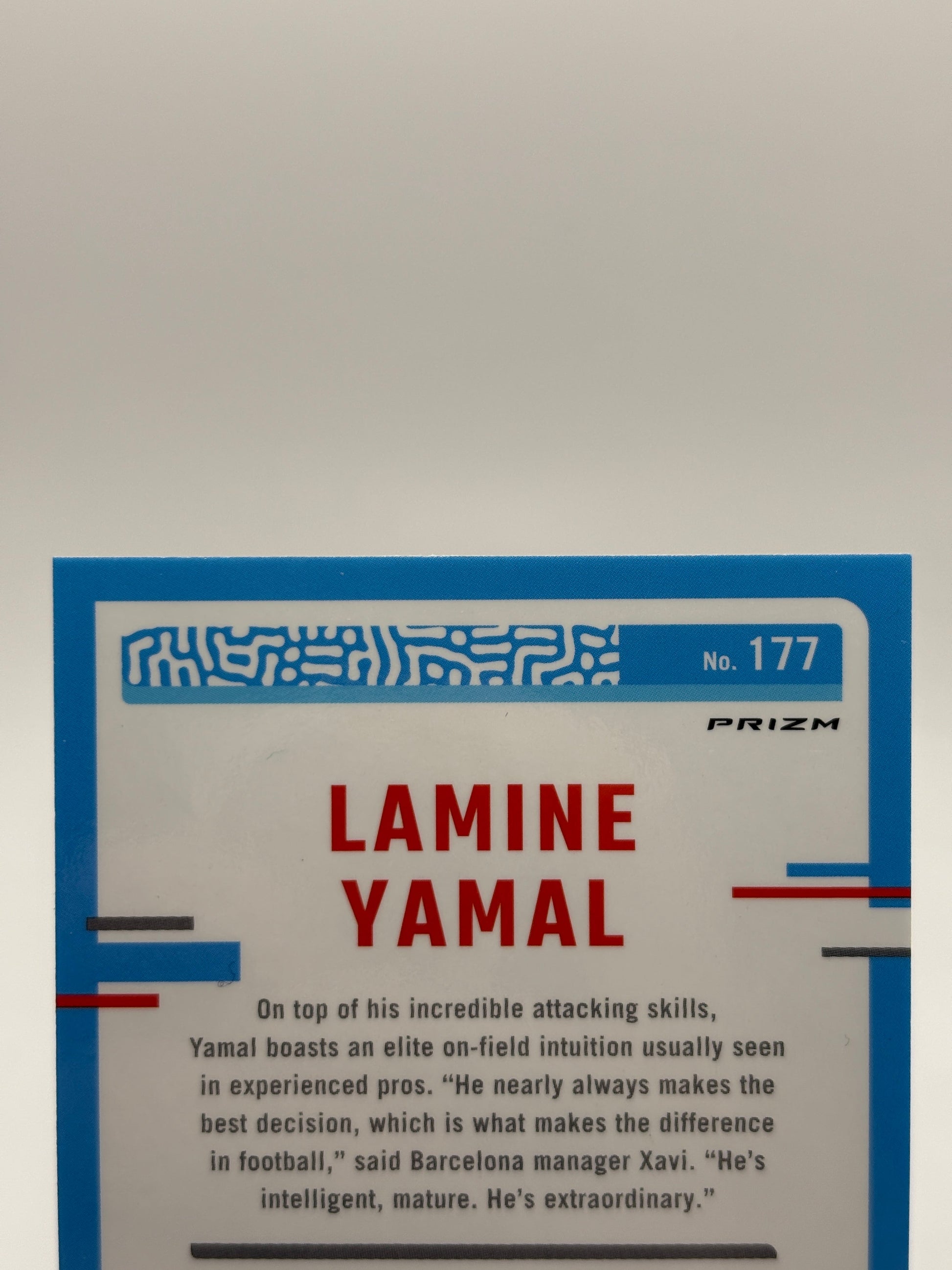 2023-24 Panini Donruss FIFA Optic Rated Rookie Lamine Yamal #177 Holo Prizm FRENLY BRICKS - Open 7 Days