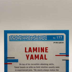 2023-24 Panini Donruss FIFA Optic Rated Rookie Lamine Yamal #177 Holo Prizm FRENLY BRICKS - Open 7 Days