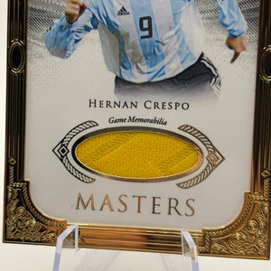 2023 Futera Unique Masters #MTG10 Hernan Crespo Patch 11/12 FRENLY BRICKS - Open 7 Days
