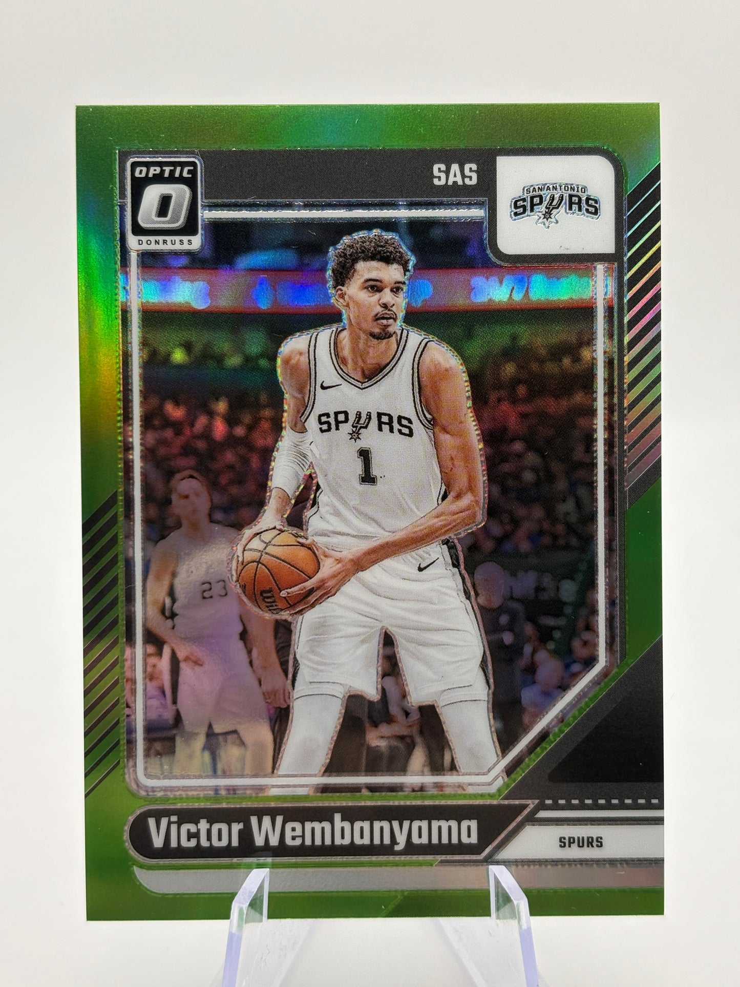 2024 DONRUSS OPTIC VICTOR WEMBANYAMA LIME GREEN /149 FRENLY BRICKS - Open 7 Days