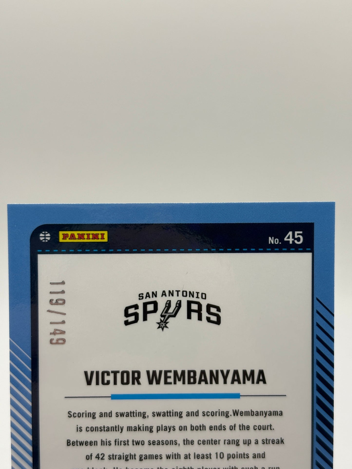 2024 DONRUSS OPTIC VICTOR WEMBANYAMA LIME GREEN /149 FRENLY BRICKS - Open 7 Days