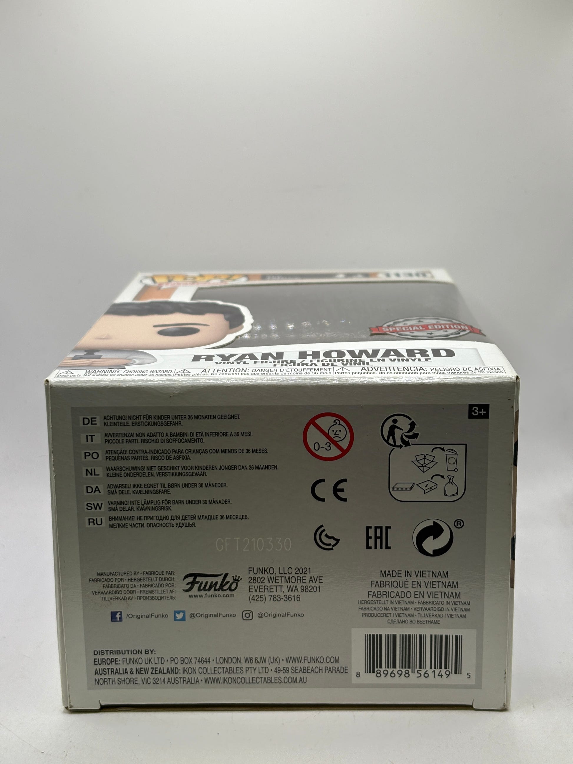 Funko POP! Television The Office #1130 Ryan Howard Special Edition image 6