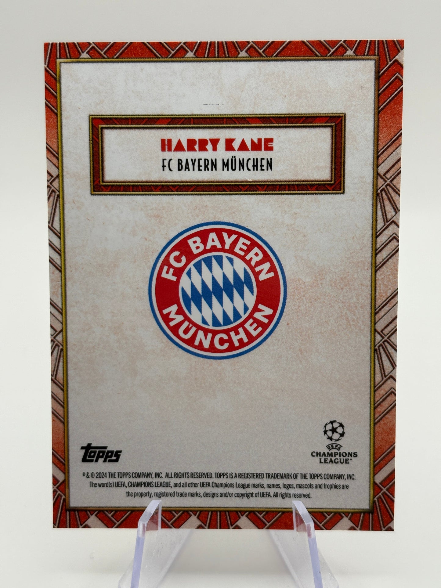 2024-25 Topps Deco - FC Bayern Munchen Harry Kane 07/10 Red FRENLY BRICKS - Open 7 Days