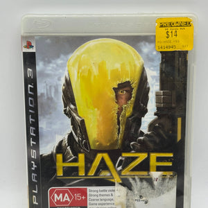 Sony Playstation 3 - Haze Video Game with Manual FRENLY BRICKS - Open 7 Days