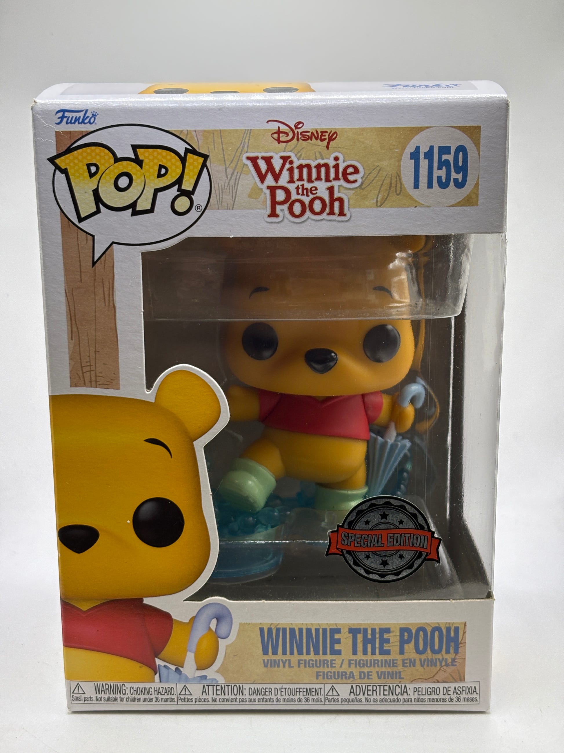Funko POP! Disney Winnie the Pooh #1159 Winnie the Pooh Special Edition image 1