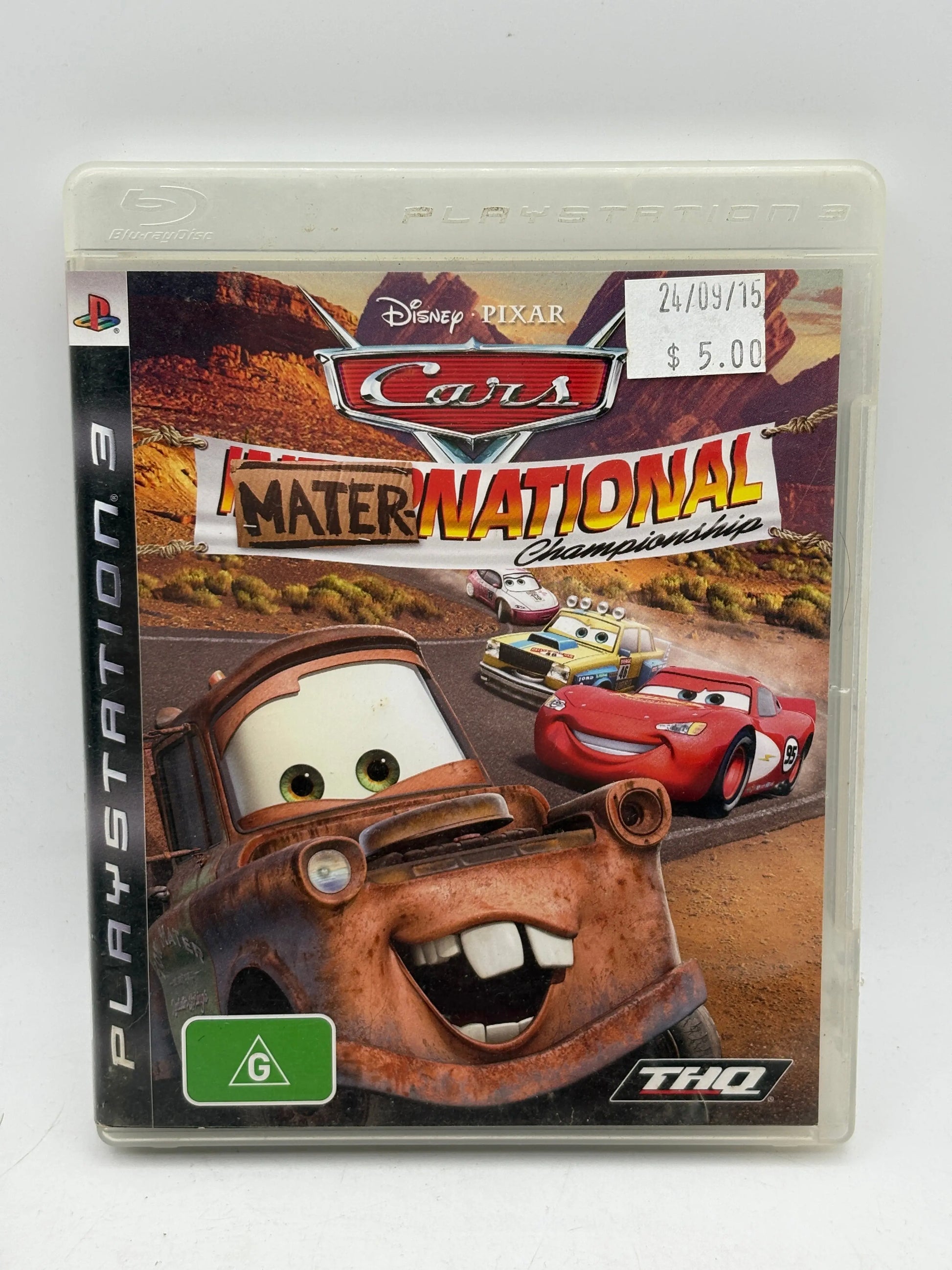 Disney Pixar Cars Mater-National Championship PS3 PlayStation 3 FRENLY BRICKS - Open 7 Days