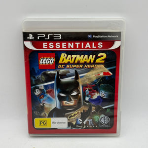 Sony Playstation 3 Essentials Lego Batman 2 DC Super Heroes Game with Manual FRENLY BRICKS - Open 7 Days