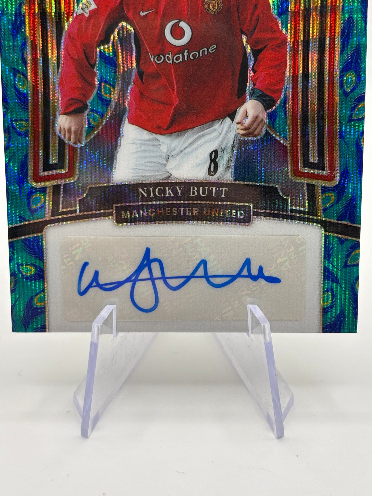2023-24 Panini Select Premier League - Nicky Butt Auto Peacock FRENLY BRICKS - Open 7 Days