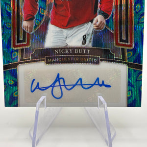2023-24 Panini Select Premier League - Nicky Butt Auto Peacock FRENLY BRICKS - Open 7 Days