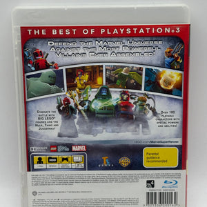 Sony Playstation 3 Essentials Lego Marvel Super Heroes Game with Manual FRENLY BRICKS - Open 7 Days