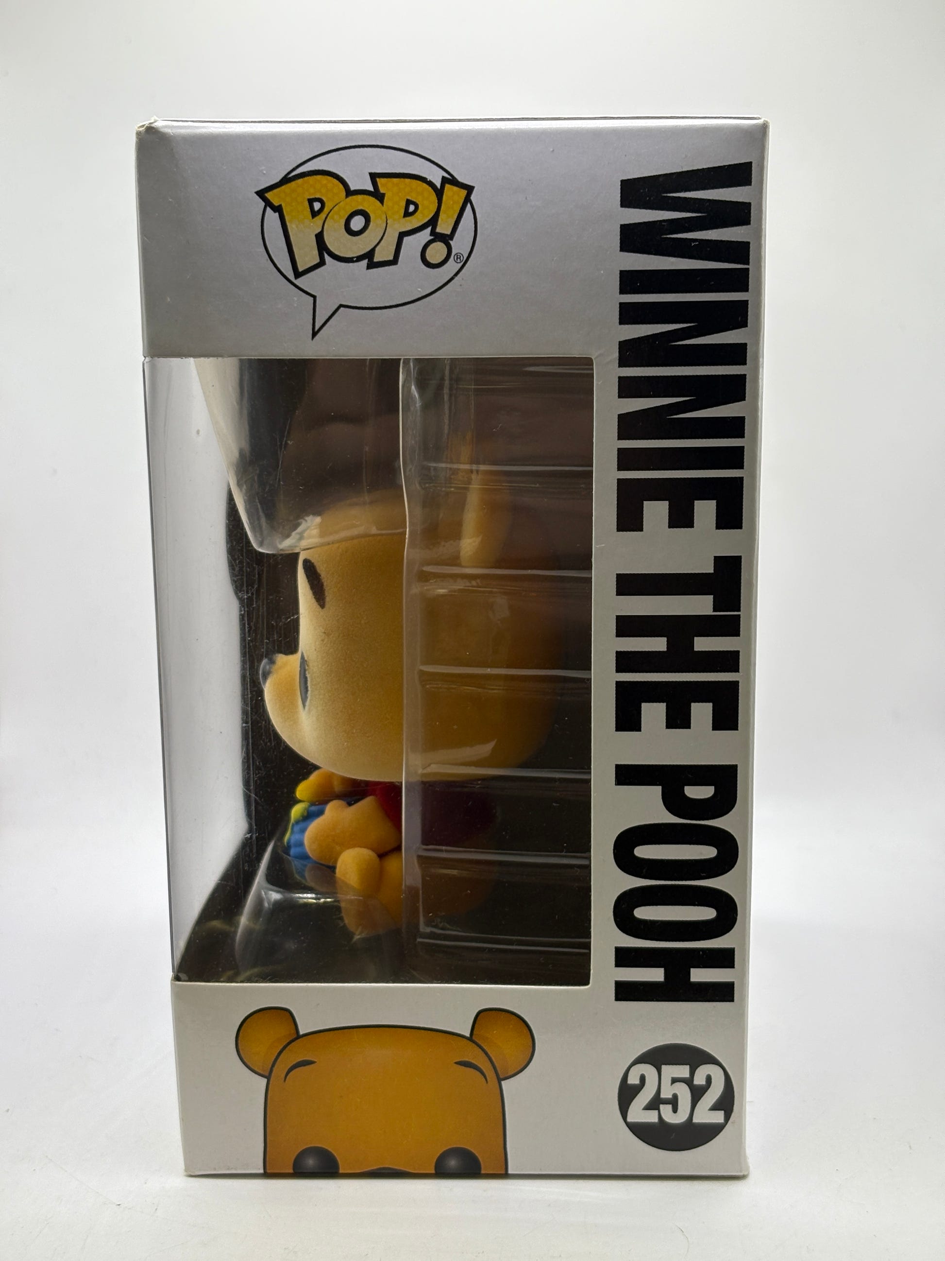 Funko POP! Disney Winnie the Pooh #252 Winnie the Pooh Flocked Vinyl Figure image 2