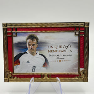 2025 Futera Unique - Dietmar Hamann 1 of 1 Gold Frame Germany FRENLY BRICKS - Open 7 Days