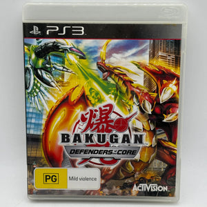 Bakugan: Defenders of the Core Playstation 3 with Manual FRENLY BRICKS - Open 7 Days