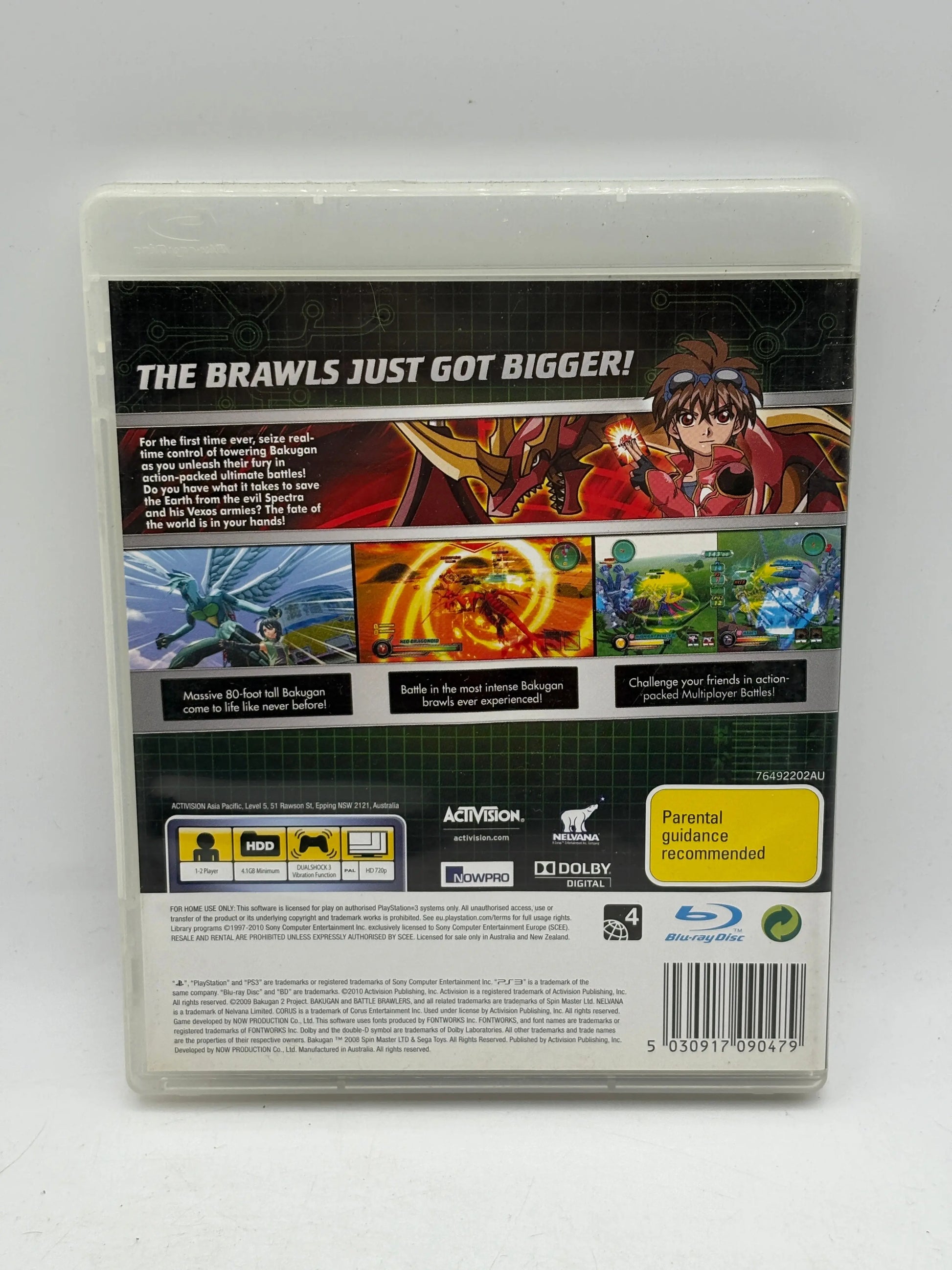 Bakugan: Defenders of the Core Playstation 3 with Manual FRENLY BRICKS - Open 7 Days
