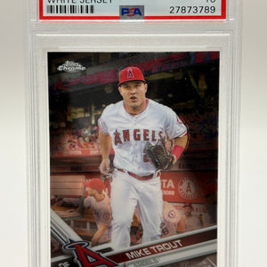 2017 Topps Chrome -  #200 Mike Trout PSA 10 MINT FRENLY BRICKS - Open 7 Days