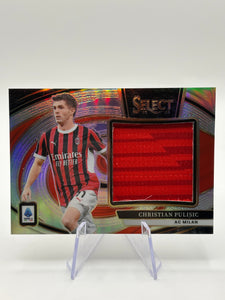Christian Pulisic Patch AC Milan 2024-25 Panini Select Serie A Soccer USA