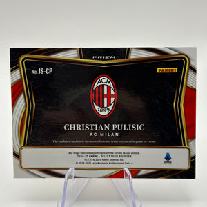 Christian Pulisic Patch AC Milan 2024-25 Panini Select Serie A Soccer USA FRENLY BRICKS - Open 7 Days