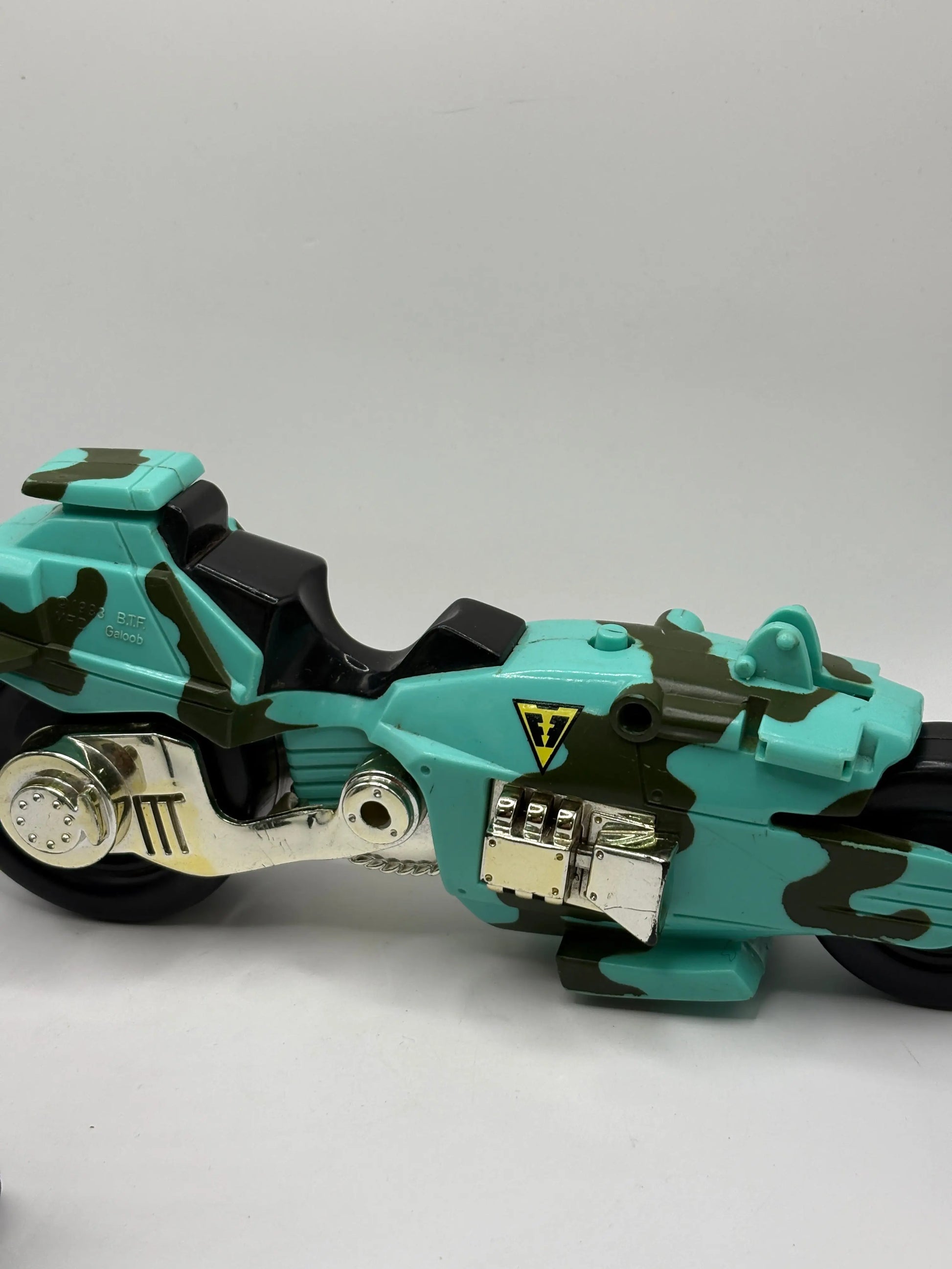 Vintage Biker Mice from Mars Action Figure & Bike Green *Incomplete FRENLY BRICKS - Open 7 Days
