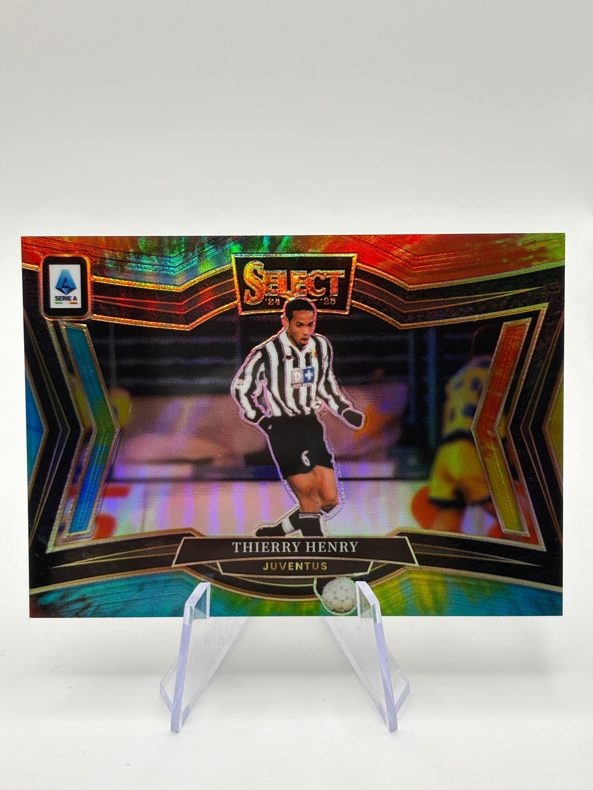 2024-25 Panini Select Serie A Thierry Henry #248 Multi Color Prizm /25 FRENLY BRICKS - Open 7 Days