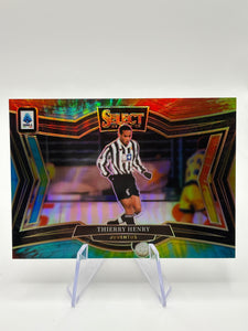 2024-25 Panini Select Serie A Thierry Henry #248 Multi Color Prizm /25