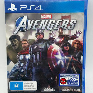 Sony Playstation 4 Marvel Avengers Video Game with Manuals FRENLY BRICKS - Open 7 Days