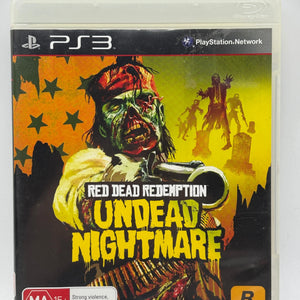 Playstation 3 Red Dead Redemption Undead Nightmare Video Game with Manual FRENLY BRICKS - Open 7 Days