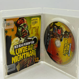 Playstation 3 Red Dead Redemption Undead Nightmare Video Game with Manual FRENLY BRICKS - Open 7 Days