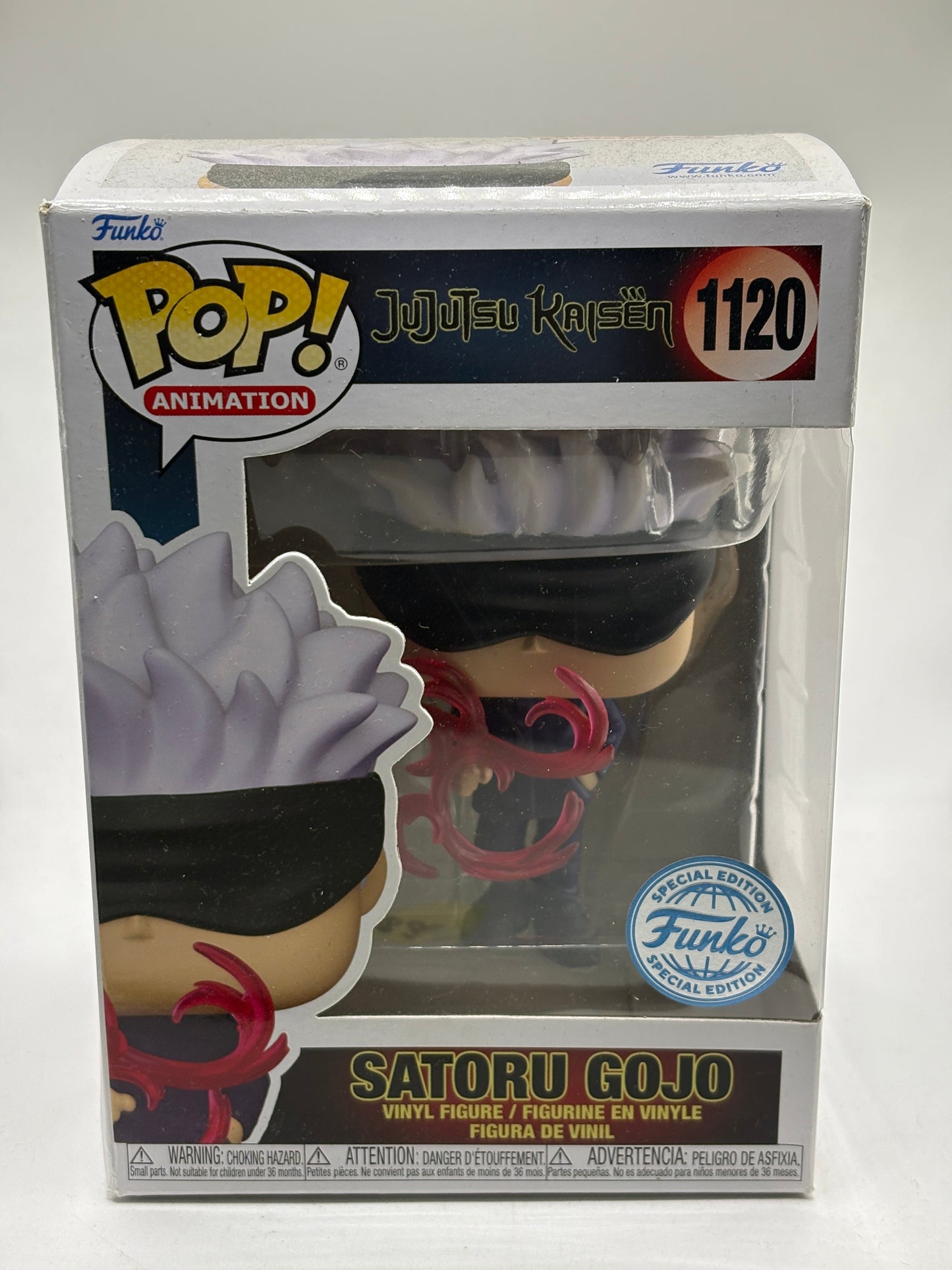 Funko POP! Animation Jujutsu Kaisen #1120 Satoru Gojo Special Edition FRENLY BRICKS - Open 7 Days