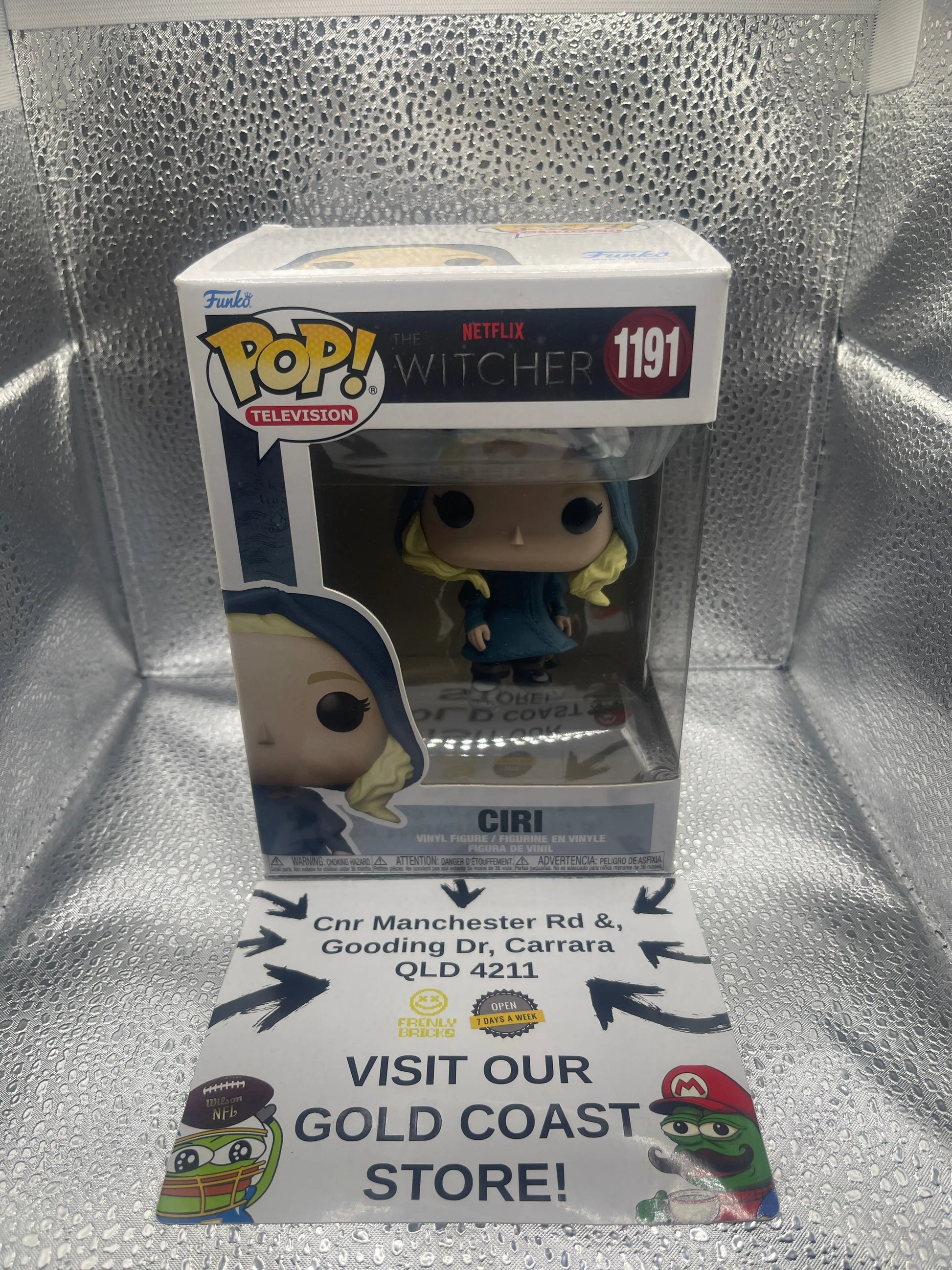 Funko Pop! The Witcher: Ciri #1191 FRENLY BRICKS - Open 7 Days