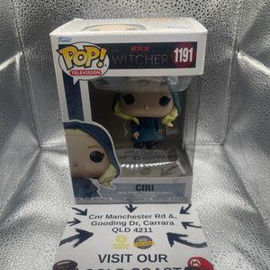 Funko Pop! The Witcher: Ciri #1191 FRENLY BRICKS - Open 7 Days