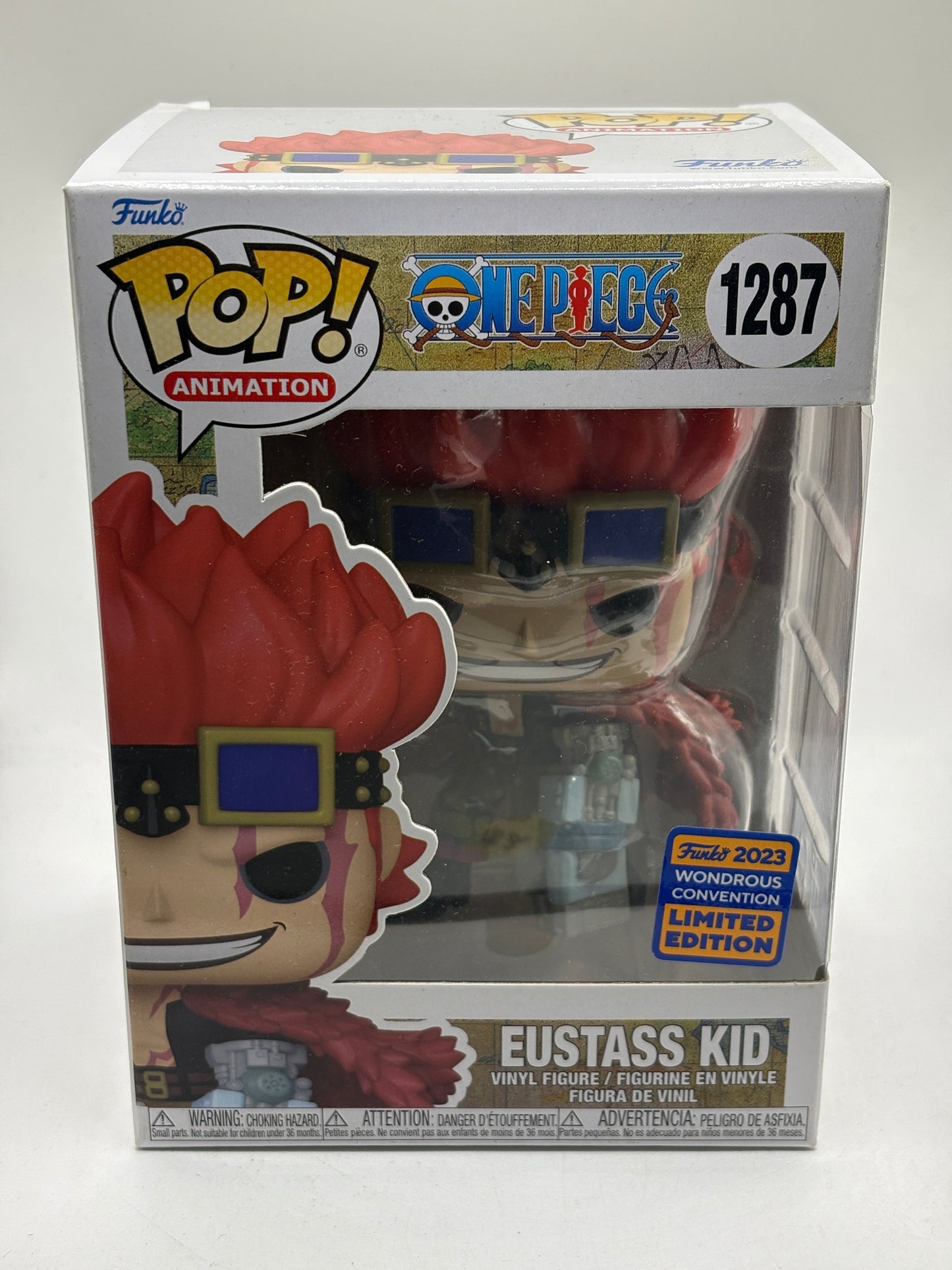 Funko POP! Animation One Piece #1287 Eustass Kid 2023 Wondrous Limited Edition FRENLY BRICKS - Open 7 Days