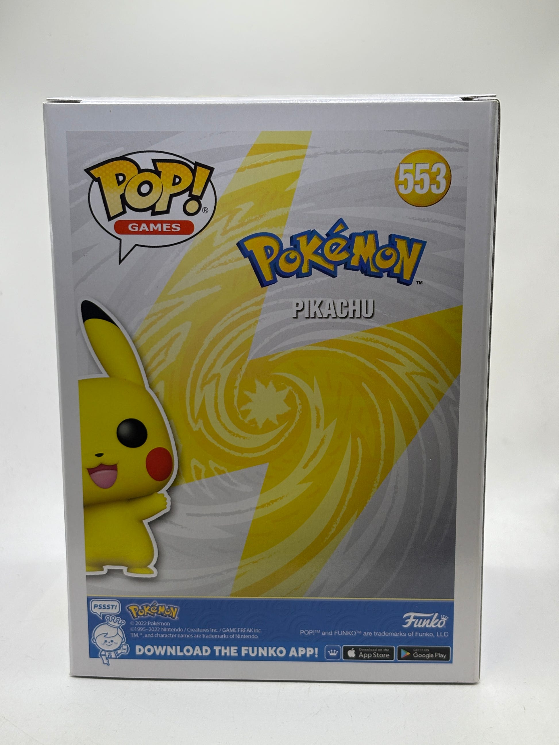 Funko POP! Games Pokemon #553 Pikachu Flocked Special Edition image 3
