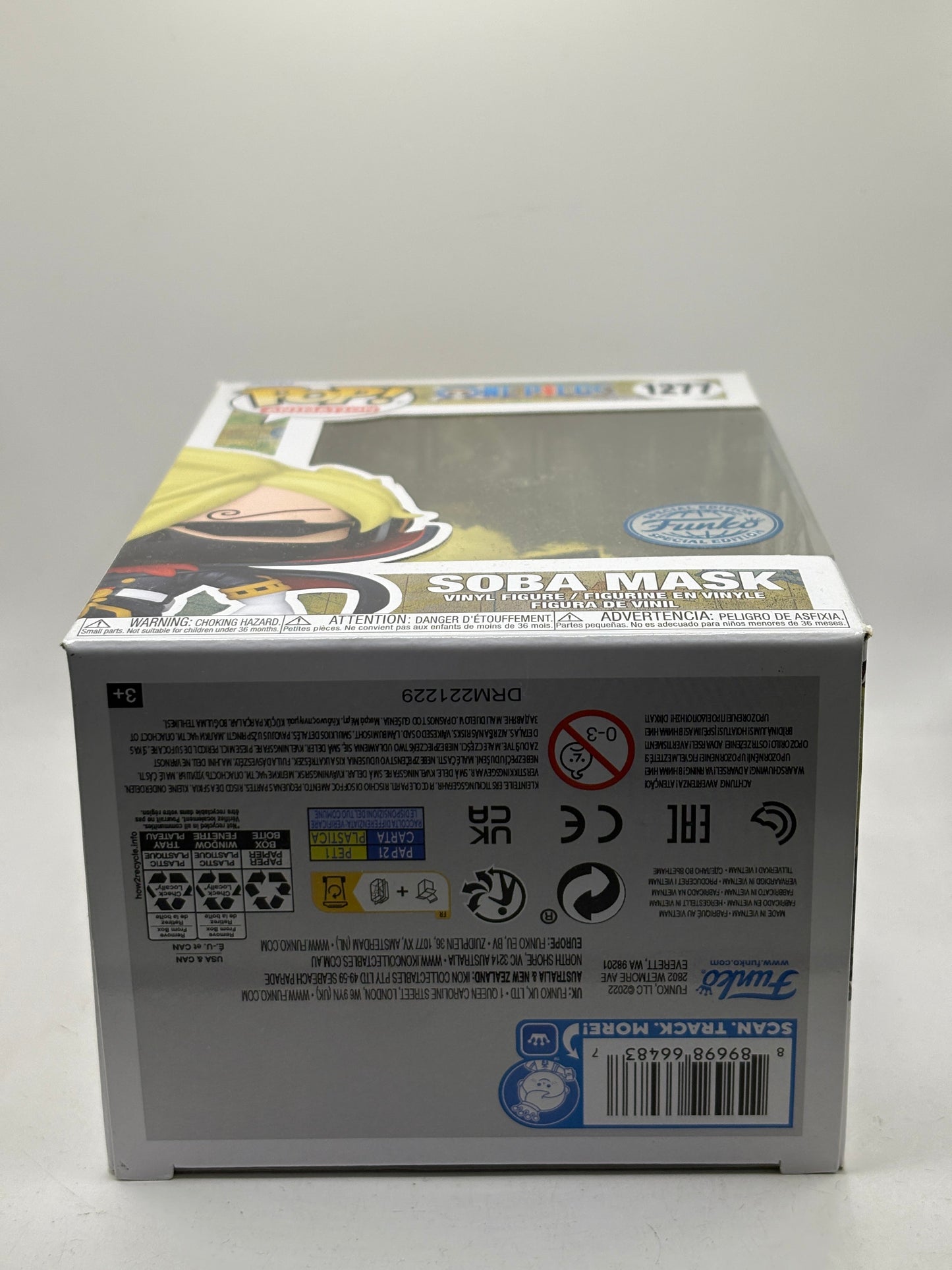 Funko POP! Animation One Piece #1277 Soba Mask Special Edition Vinyl Figure FRENLY BRICKS - Open 7 Days