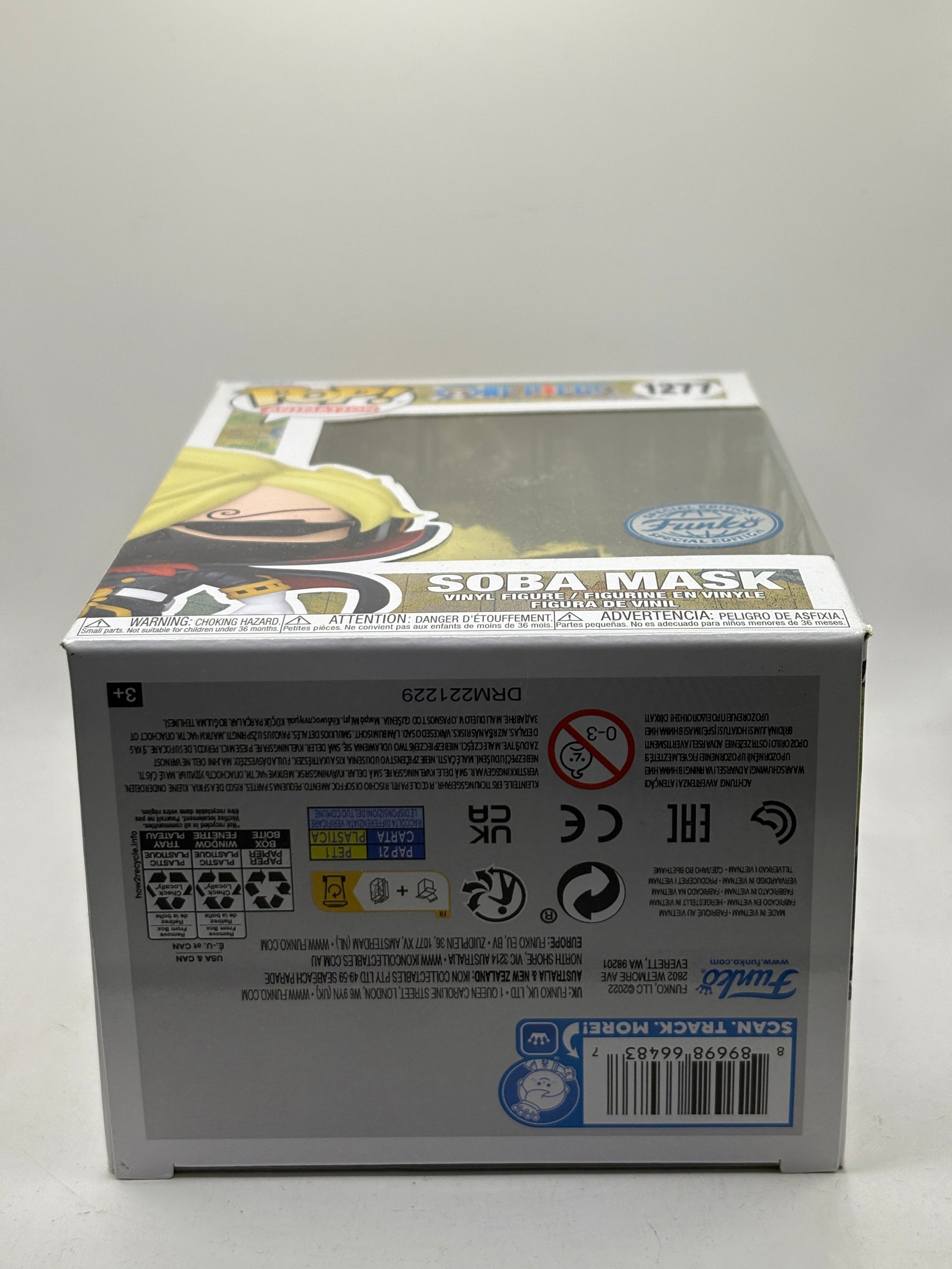 Funko POP! Animation One Piece #1277 Soba Mask Special Edition Vinyl Figure FRENLY BRICKS - Open 7 Days