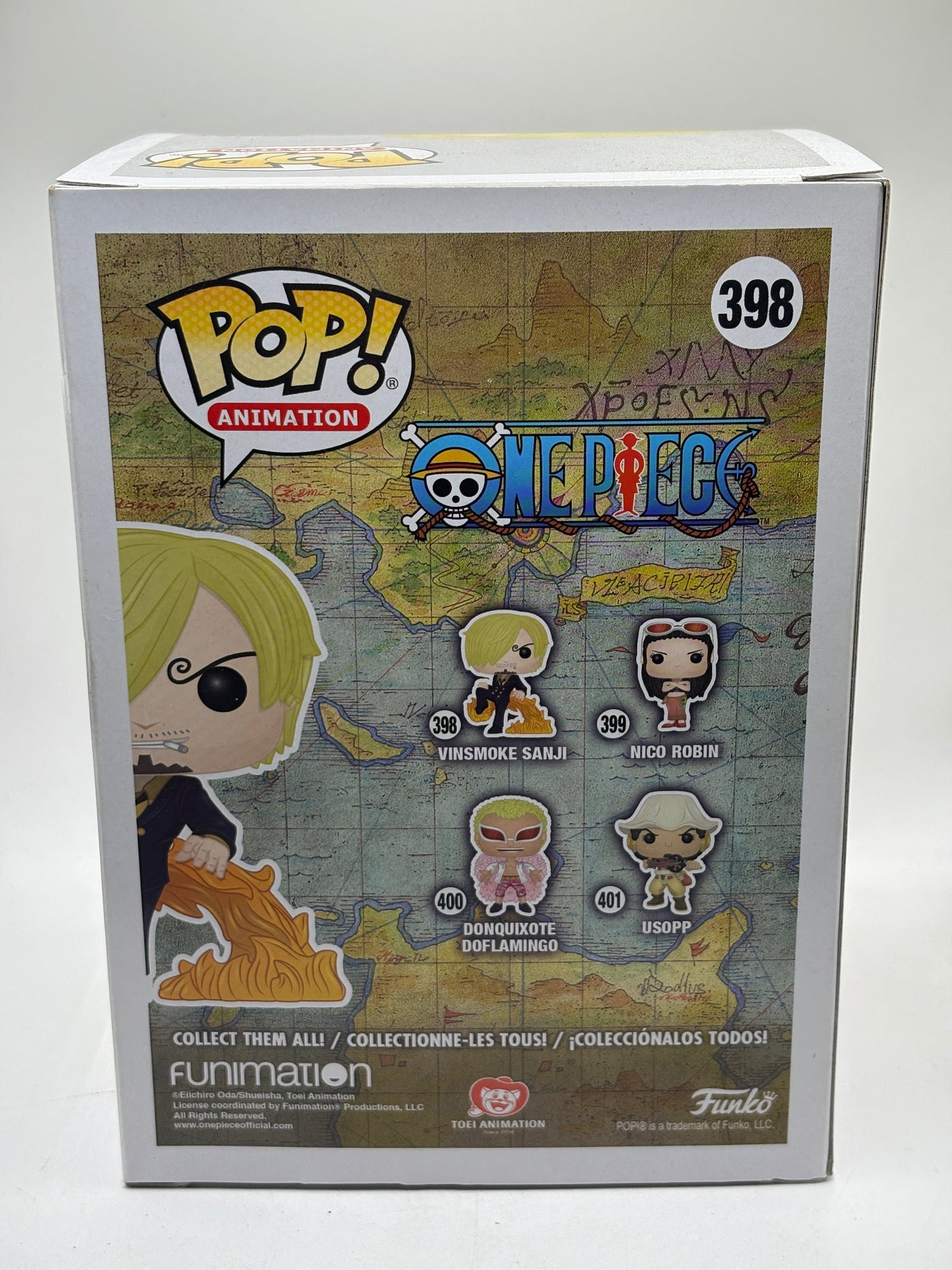 Funko POP! Animation One Piece #398 Vinsmoke Sanji Vinyl Figure FRENLY BRICKS - Open 7 Days