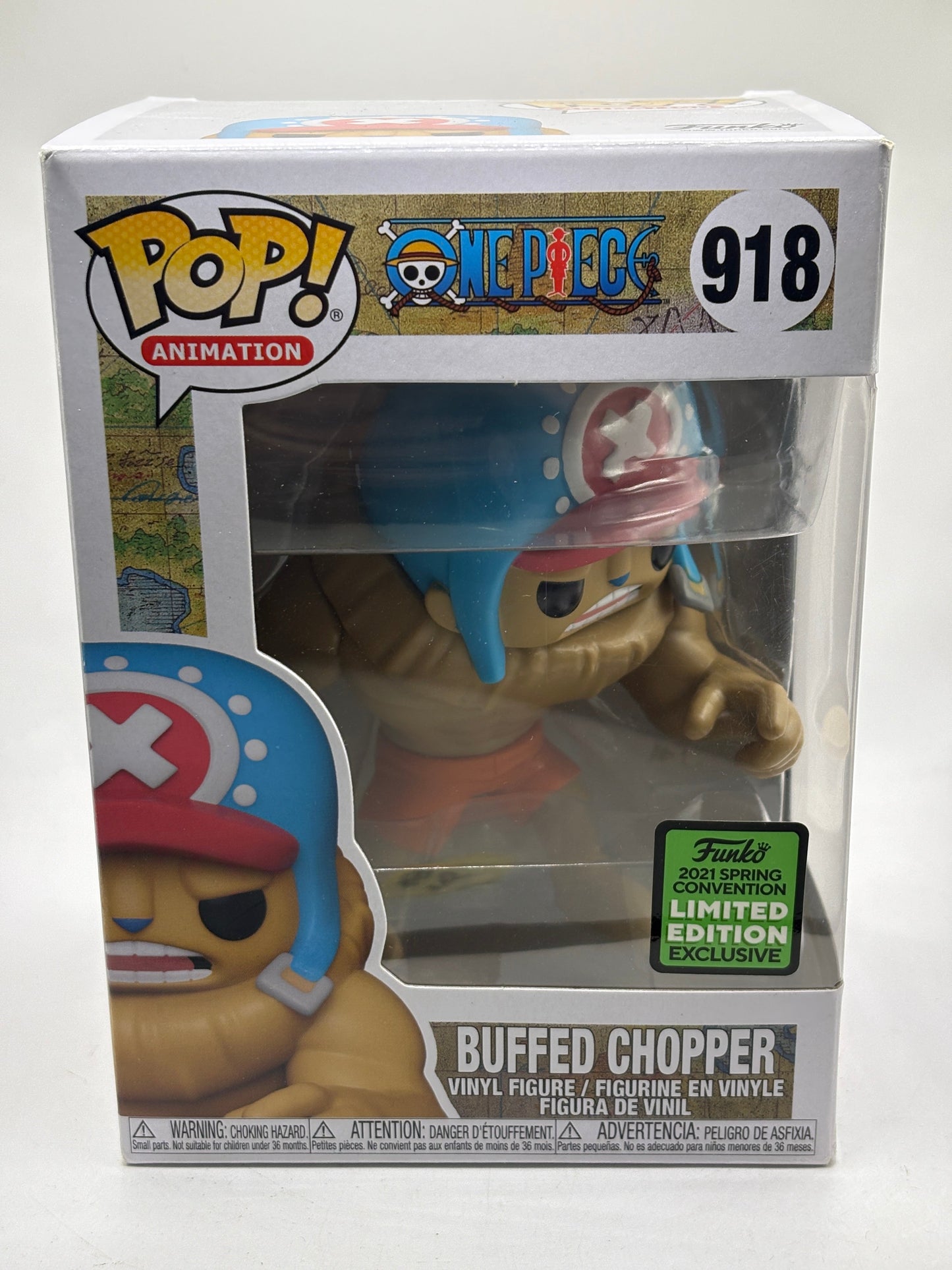 Funko POP! Animation One Piece #918 Buffed Chopper 2021 Spring Con Limited FRENLY BRICKS - Open 7 Days