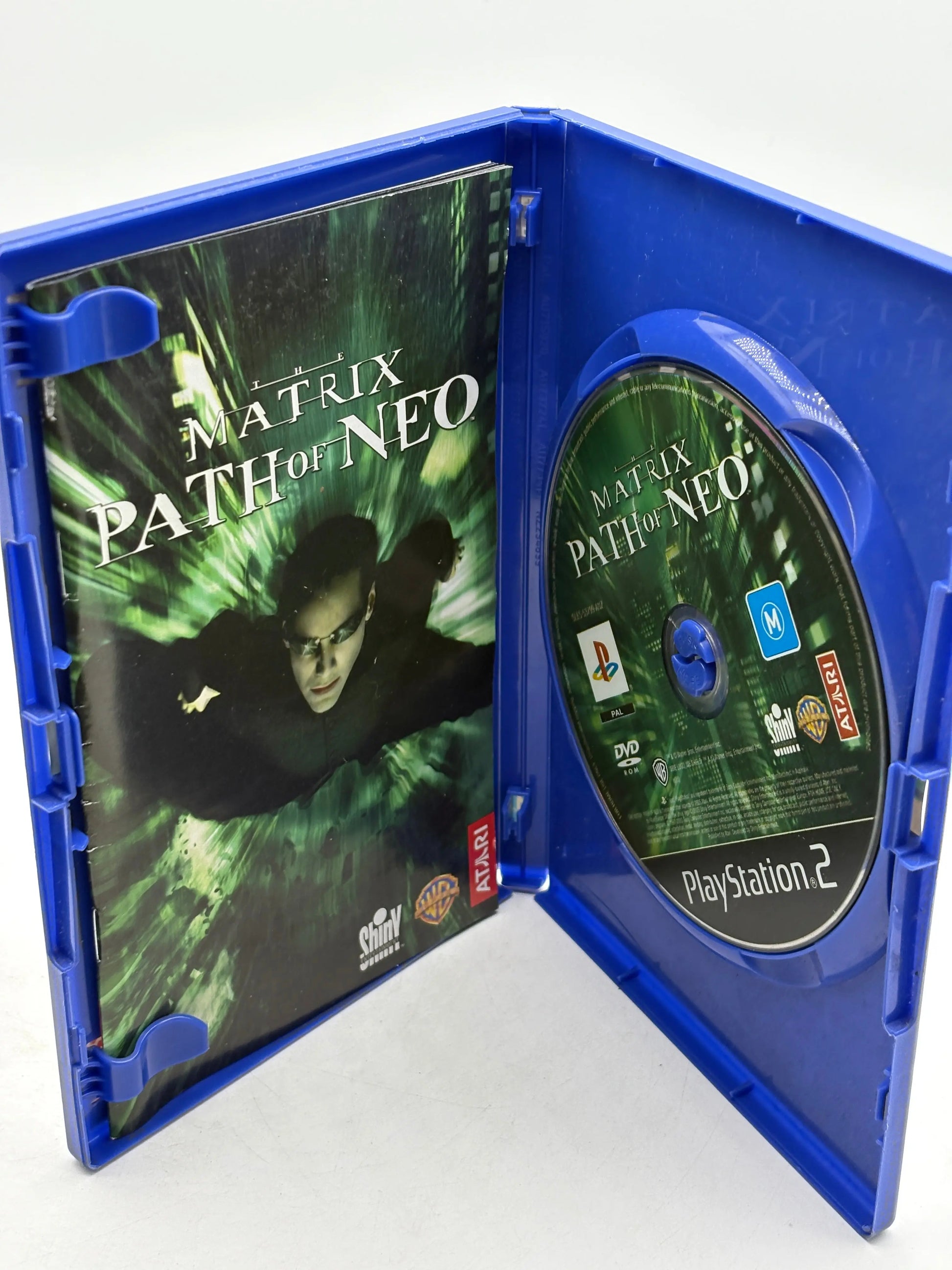 Sony Playstation 2 The Matrix Path Of Neo Video Game with Manual FRENLY BRICKS - Open 7 Days
