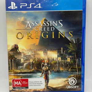 Sony Playstation 4 Assassin’s Creed Origins Video Game with Manual FRENLY BRICKS - Open 7 Days