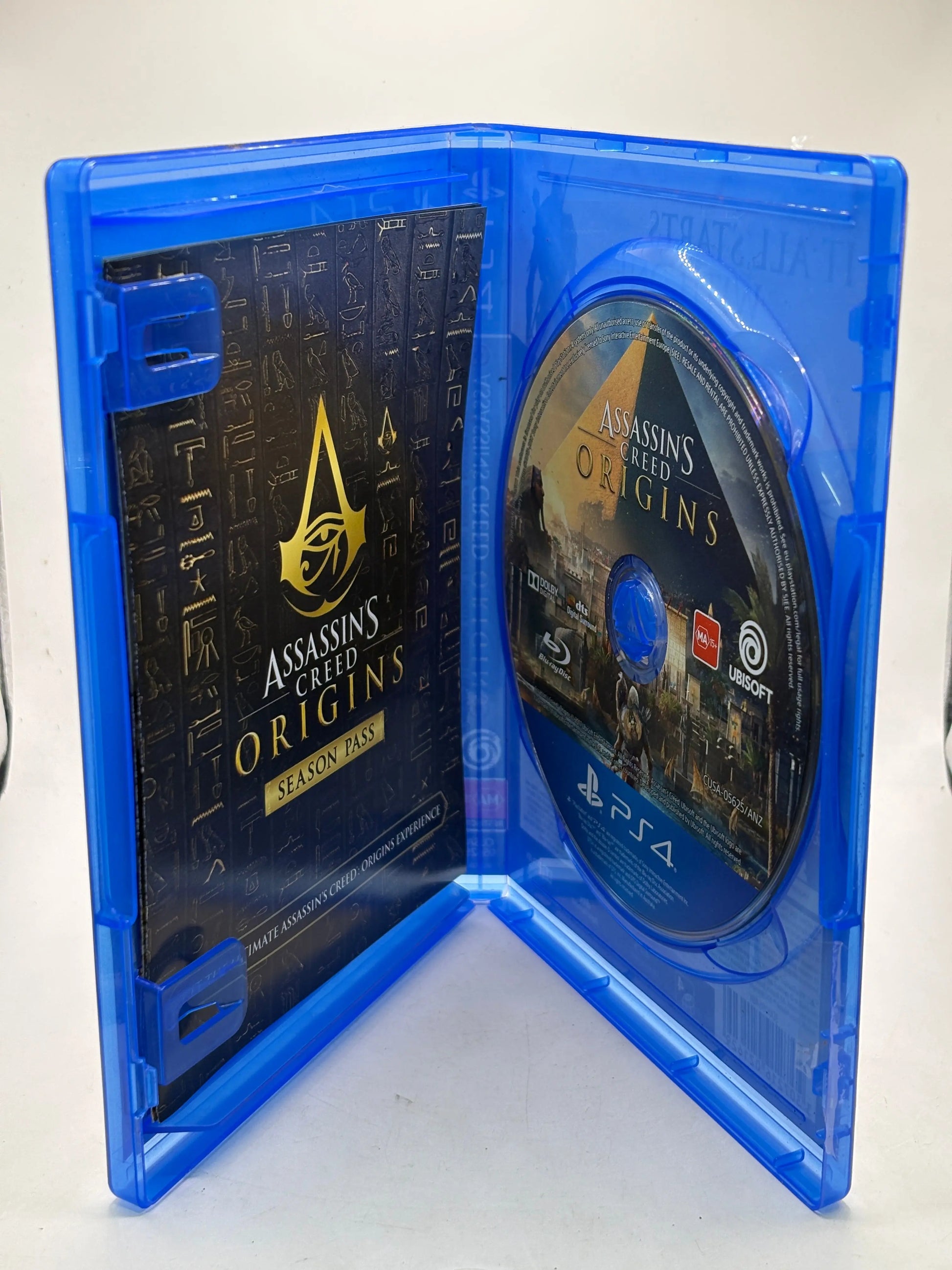 Sony Playstation 4 Assassin’s Creed Origins Video Game with Manual FRENLY BRICKS - Open 7 Days