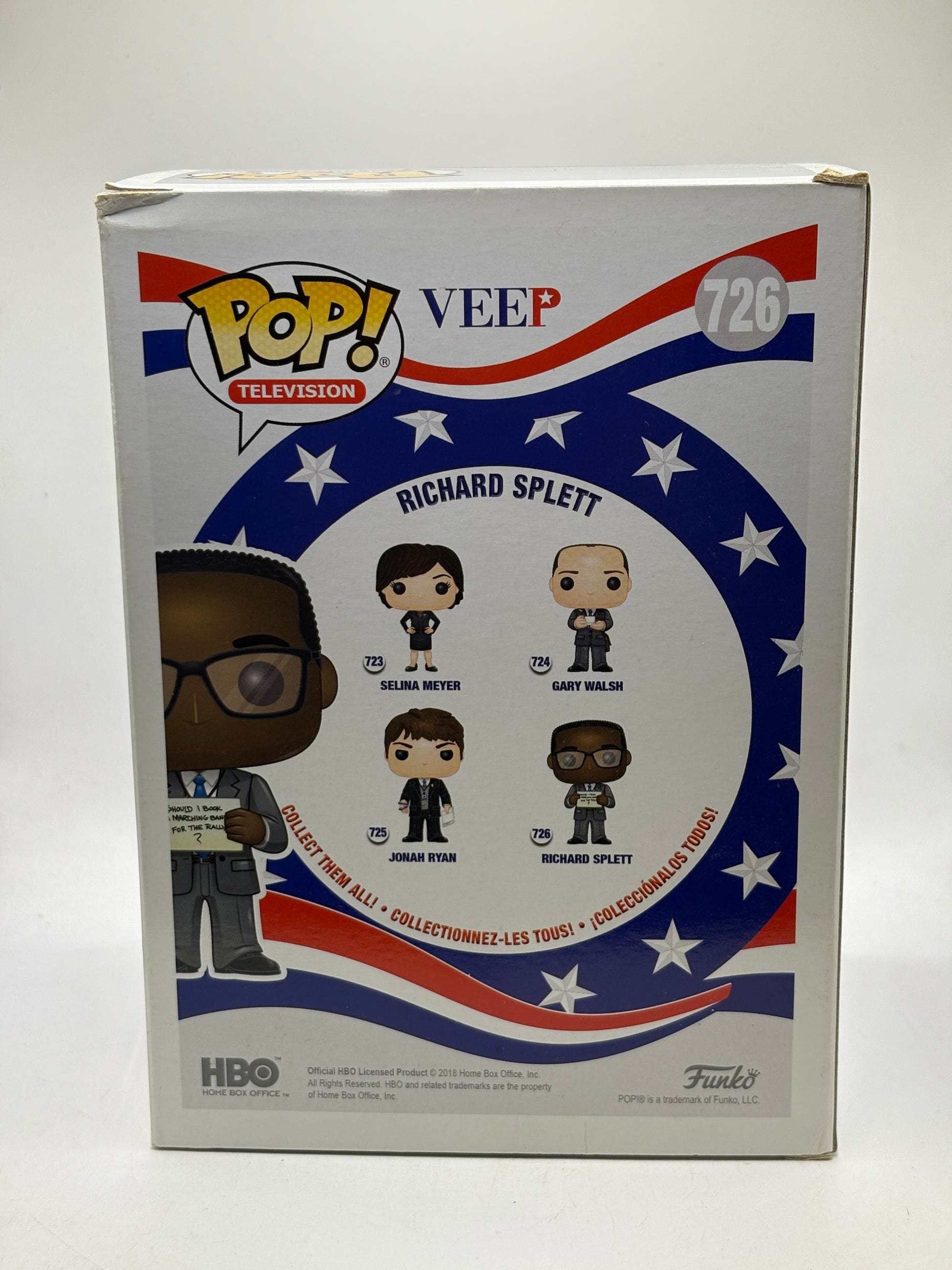 Funko POP! Television VEEP #726 Richard Splett Vinyl Figure image 3