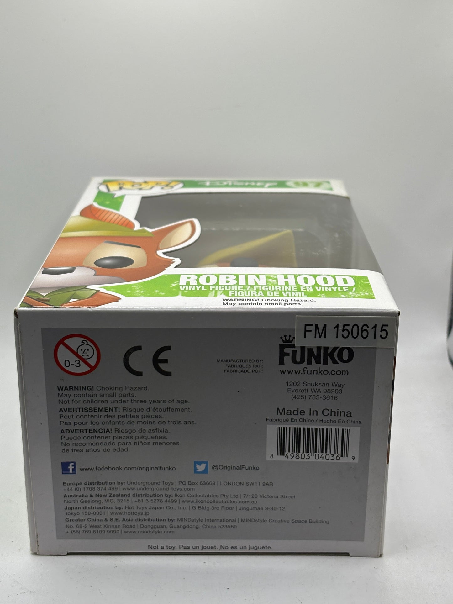 Funko POP! Disney #97 Robin Hood Vinyl Figure FRENLY BRICKS - Open 7 Days