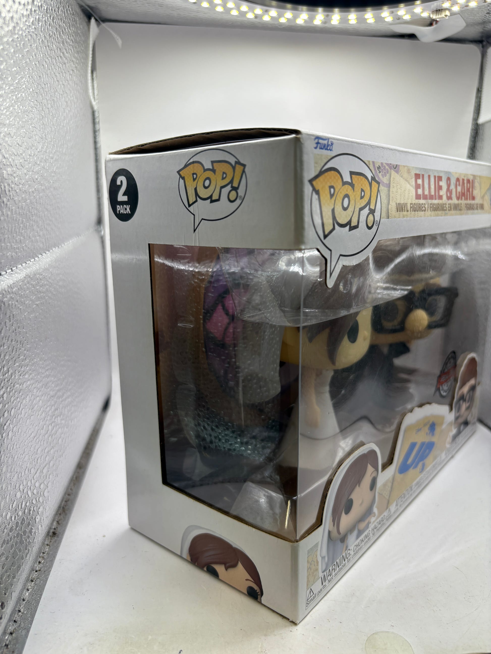 Funko POP! Disney UP 2 Pack Ellie & Carl Special Edition Vinyl Figures image 3