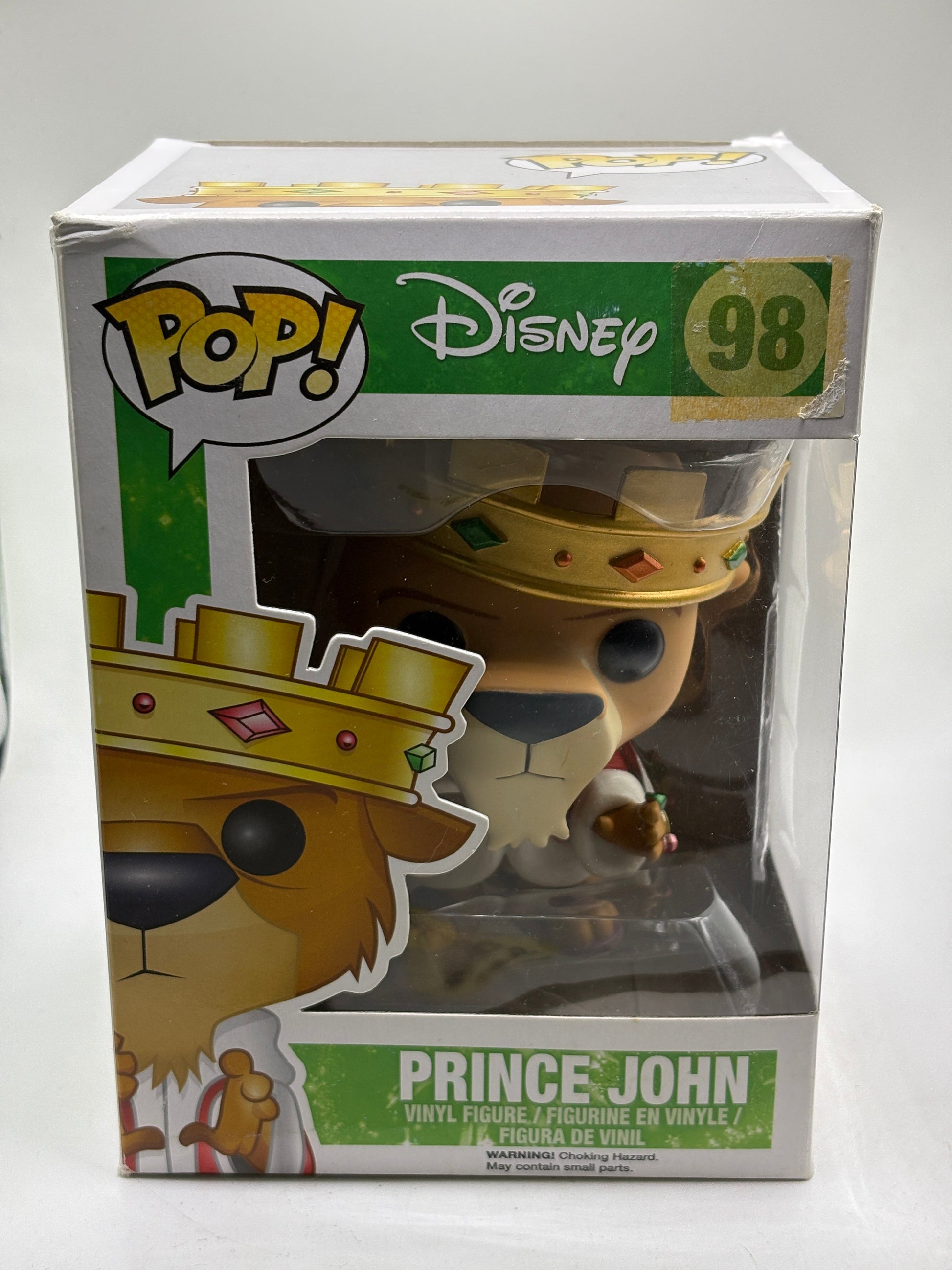 Funko POP! Disney #98 Prince John Vinyl Figure FRENLY BRICKS - Open 7 Days