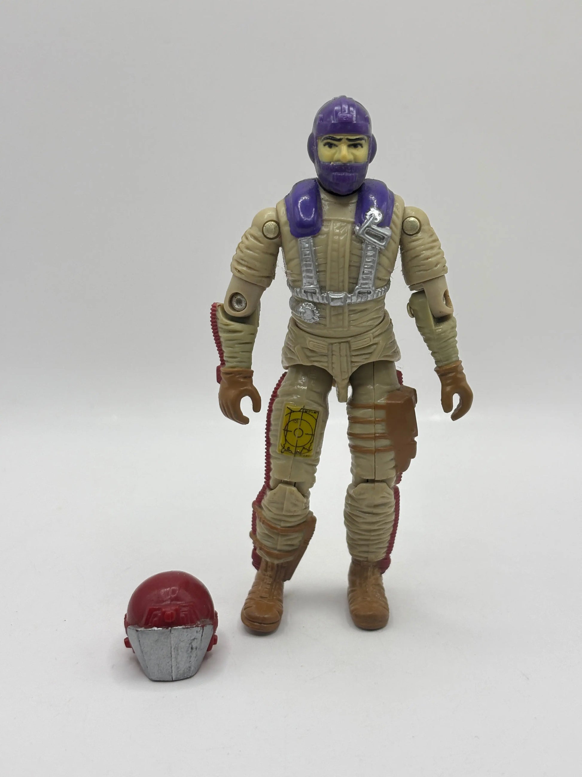 Vintage GI Joe ARAH Action Figure 1987 Hasbro Cobra Gyro Viper Mamba Driver FRENLY BRICKS - Open 7 Days