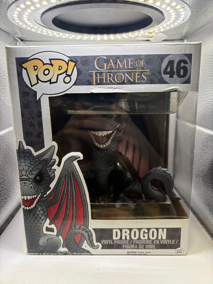 Funko POP! Game of Thrones #46 Drogon Vinyl Figure Box DMG