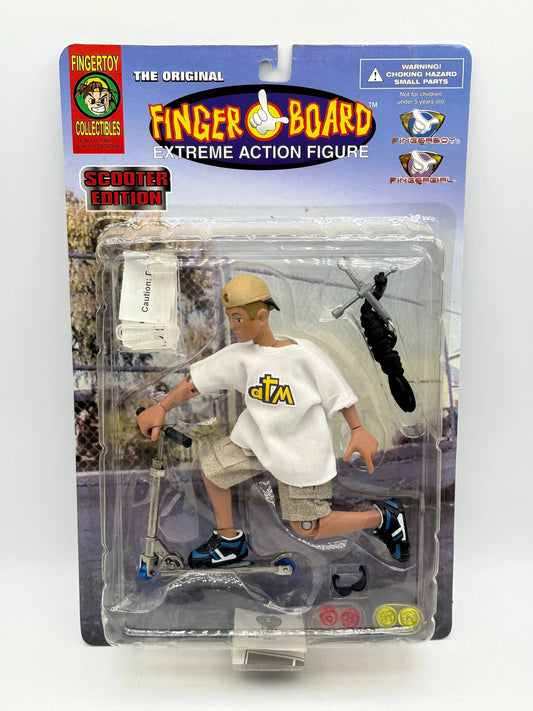 Vintage Finger Board Extreme Action Figure Scooter Edition (Black Rope) FRENLY BRICKS - Open 7 Days