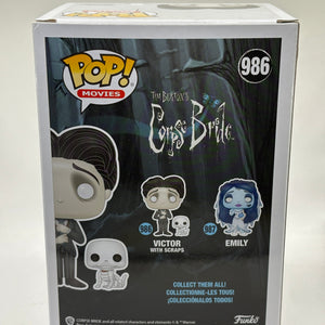 Funko POP! Movies Corpse Bride #986 Victor with Scraps Vinyl Figure FRENLY BRICKS - Open 7 Days